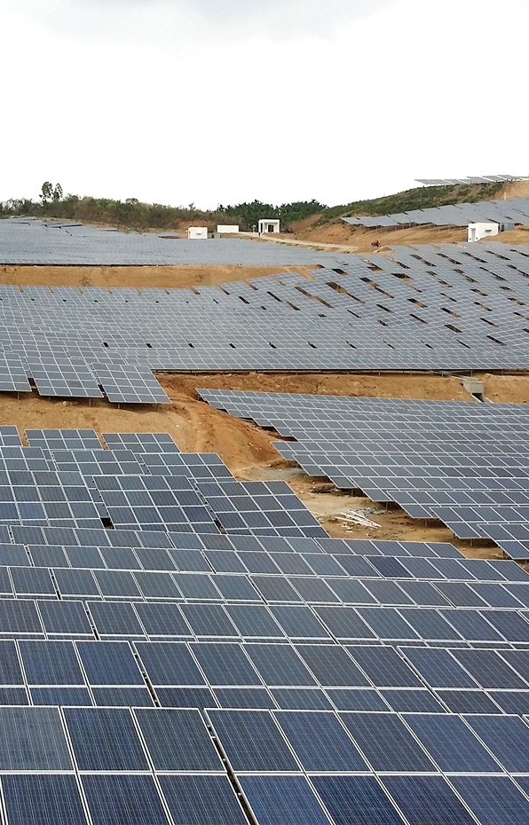 Clenergy Ground Mount 20MW Customized Solution Solar Project Hainan China