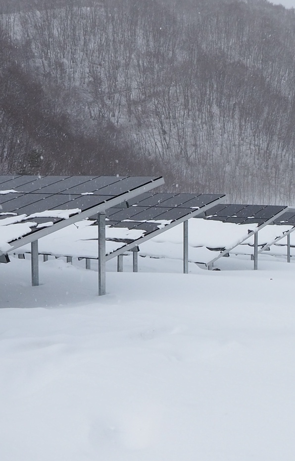 Clenergy Ground Mount PVezRack SolarTerrace V 52MW Solar Park Sendai Miyagi Japan