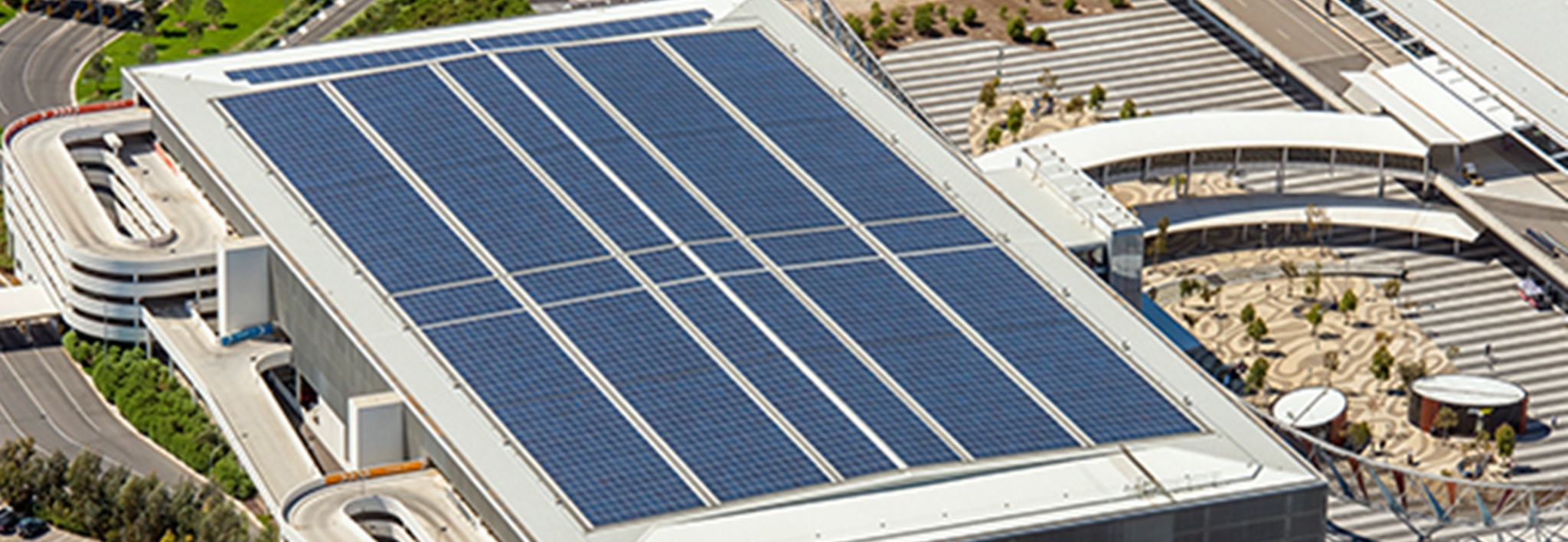 Clenergy Rooftop PV-ezRack SolarRoof 1.2MW Solar Project at Solgen Adelaide Airport 01