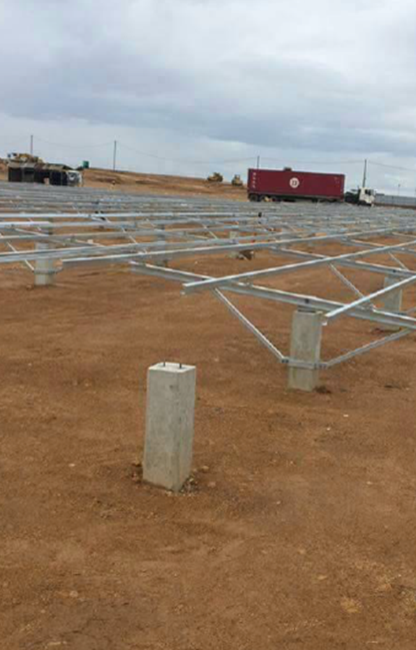 Clenergy Ground Mount PVezRack SolarTerrace I 69MW Solar Plant Tay Ninh Vietnam