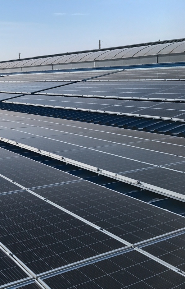 Clenergy Rooftop PVezRack SolarRoof Tin Roof 16.6MW Solar Project Shenyang Liaoning China