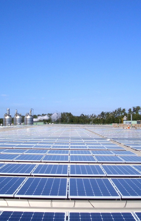 Clenergy Rooftop PVezRack SolarRoof Tin Roof 2MW Solar Project Fukui Prefecture Japan
